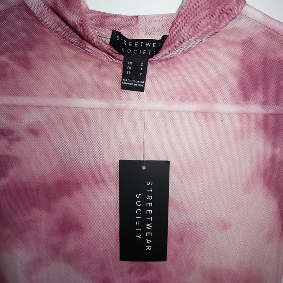 *NWT* Mesh Bodysuit w/ High Neck - Picture 5 of 5